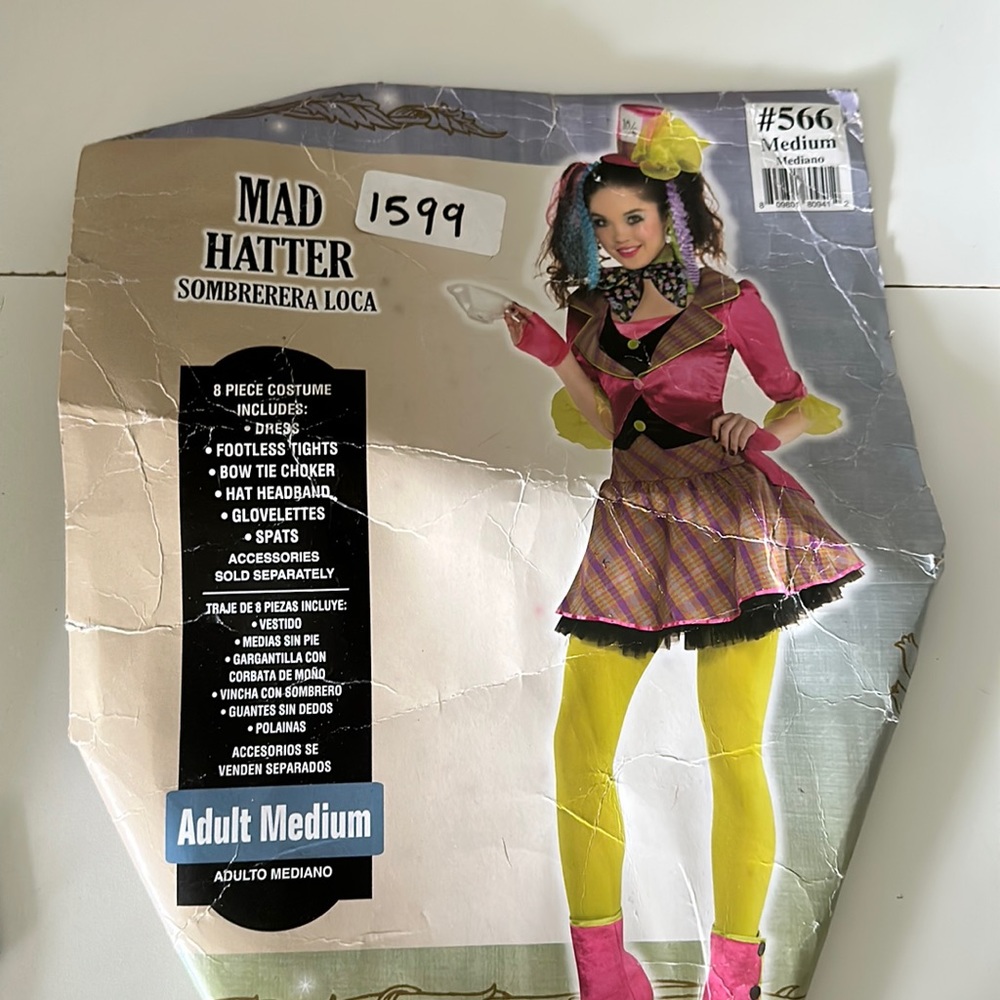 Mad hatter costume - Adult medium